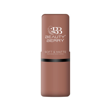 Beauty Berry Soft & Matte Moisturizing Velvet Lipstick For Women - Long-Lasting, Hydrating, High-Pigment Color. (Shade 08)